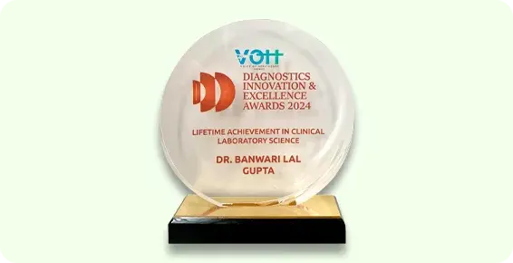 Lifetime Achievement Award in Clinical Laboratory Science
