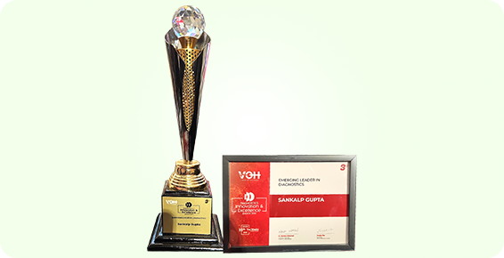 Emerging Leader in Diagnostics – Mr. Sankalp Gupta | Voice of Healthcare 2025