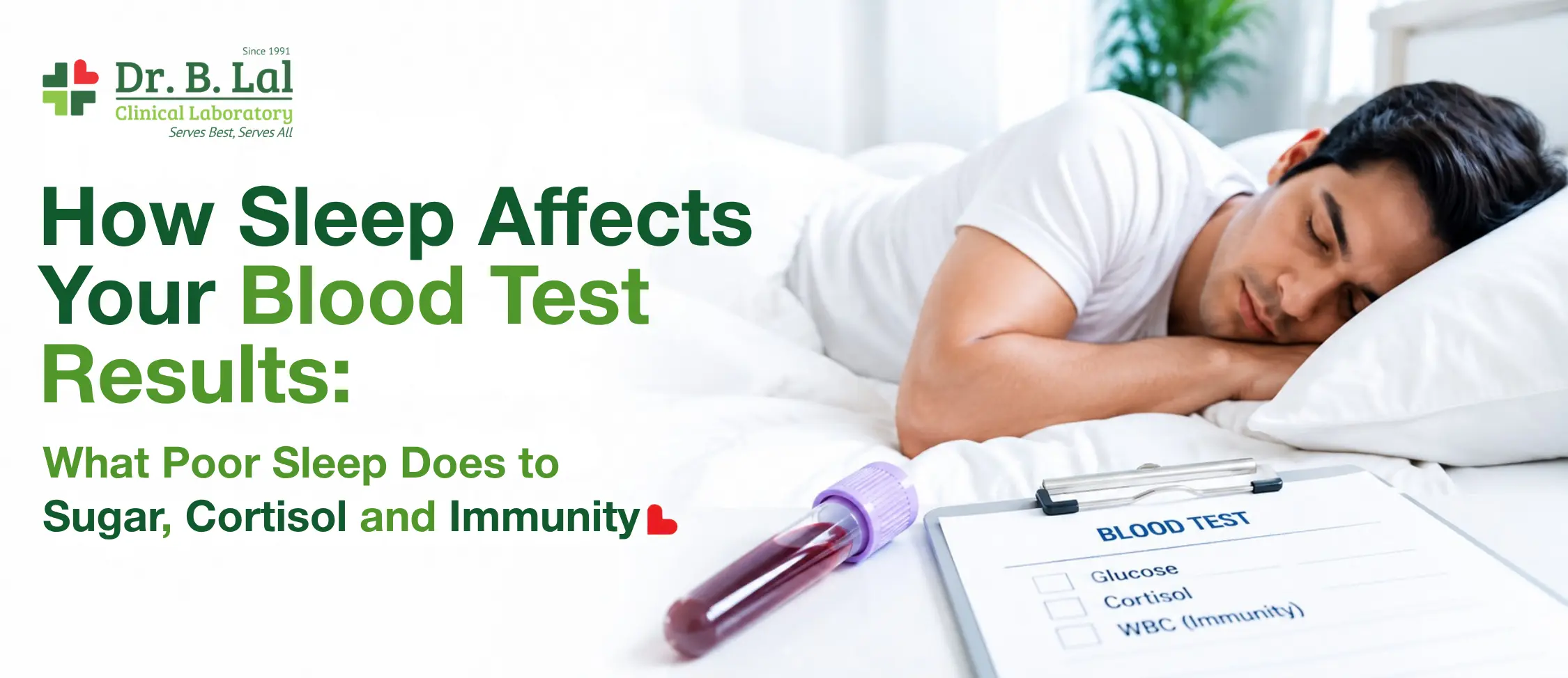How Sleep Affects Your Blood Test Results: What Poor Sleep Does to Sugar, Cortisol and Immunity
