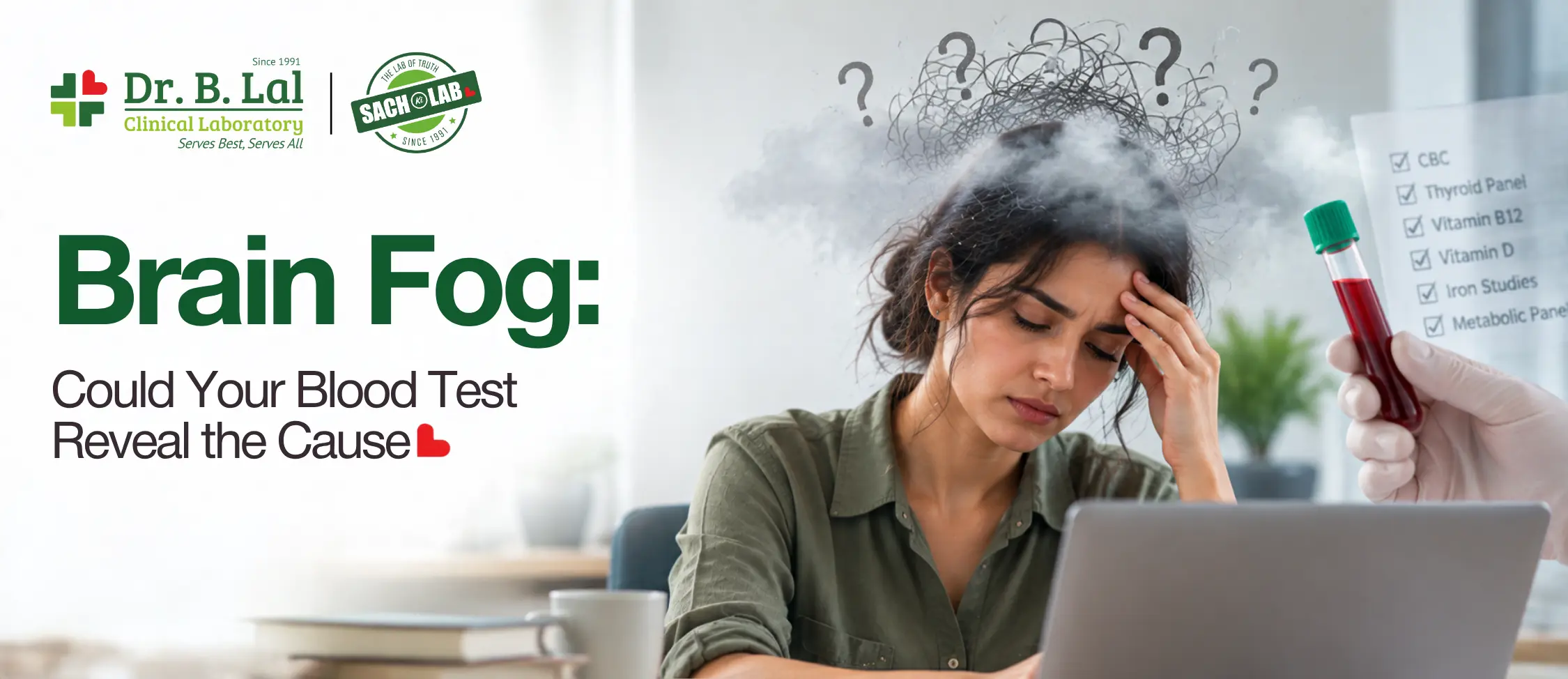 Brain Fog: Could Your Blood Test Reveal the Cause?