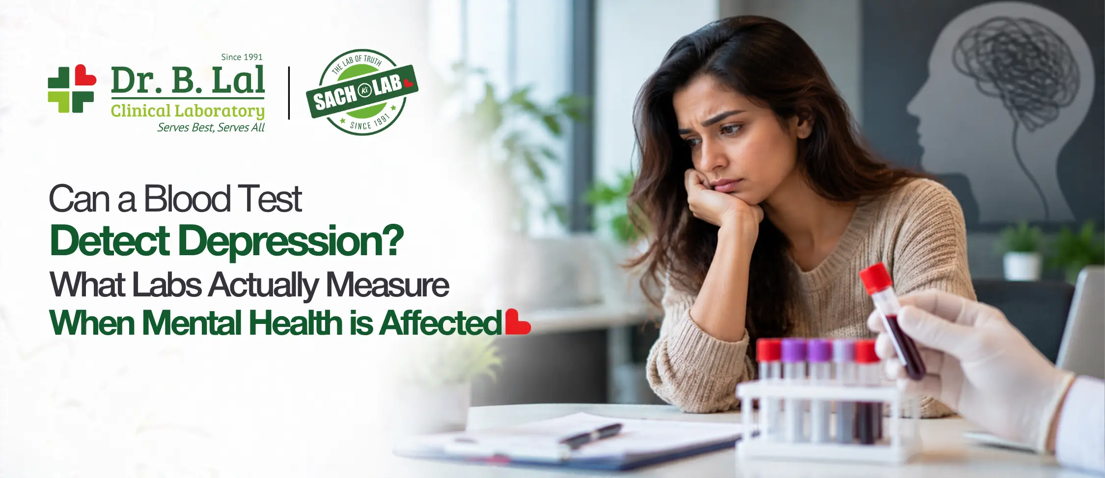 Can a Blood Test Detect Depression? What Labs Actually Measure When Mental Health is Affected